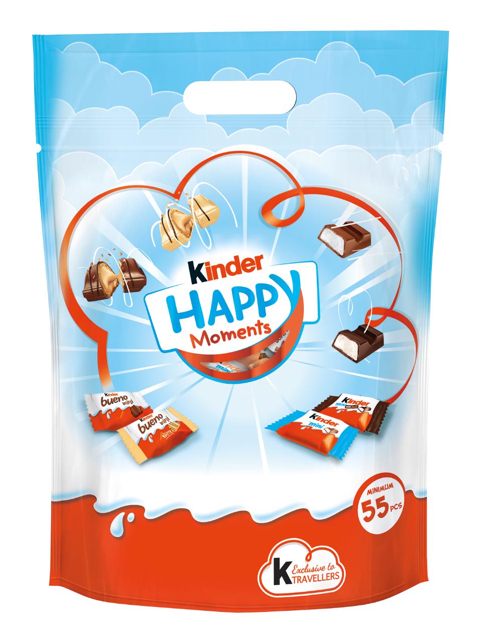 Chocolates Kinder Happy Moments Mix Bolsa - 337g - Attenza Panamá