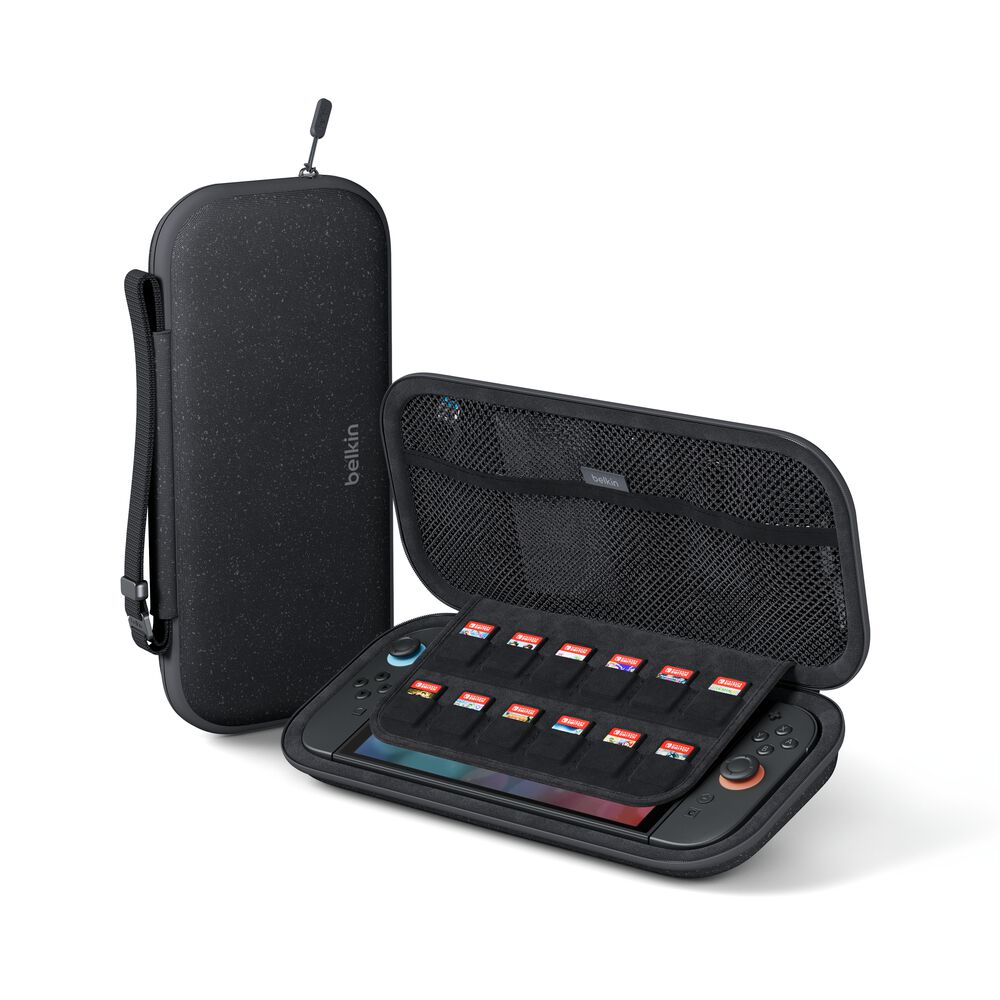 Belkin Travel Case For Nintendo Switch 2 Charcoal - Attenza.net