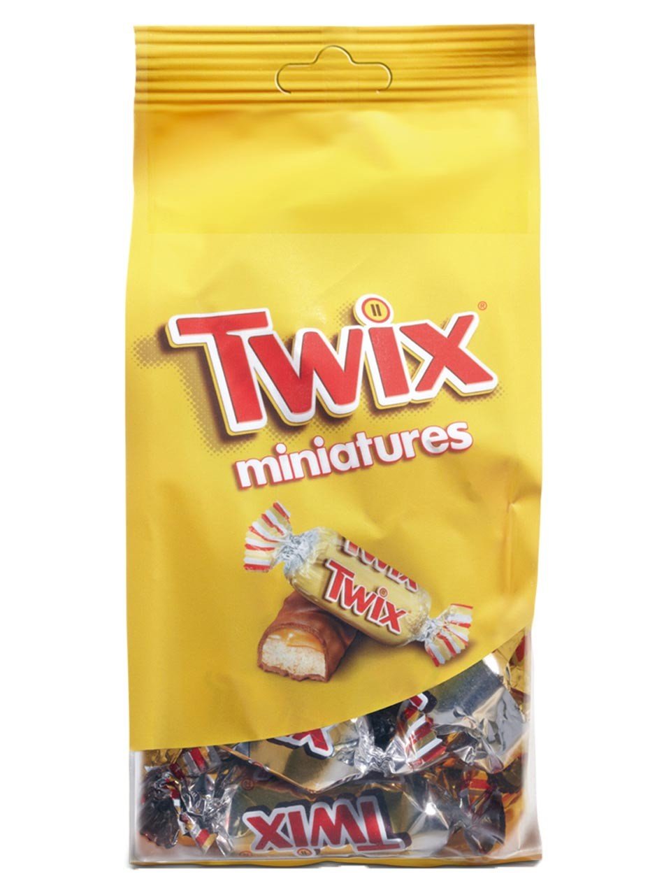 Chocolates Twix Miniaturas Bag - 220g - Attenza.net