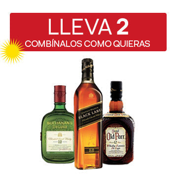 ANY 2 Buchanan's 12YO / Johnnie Walker Black 12YO / Old Parr 12YO