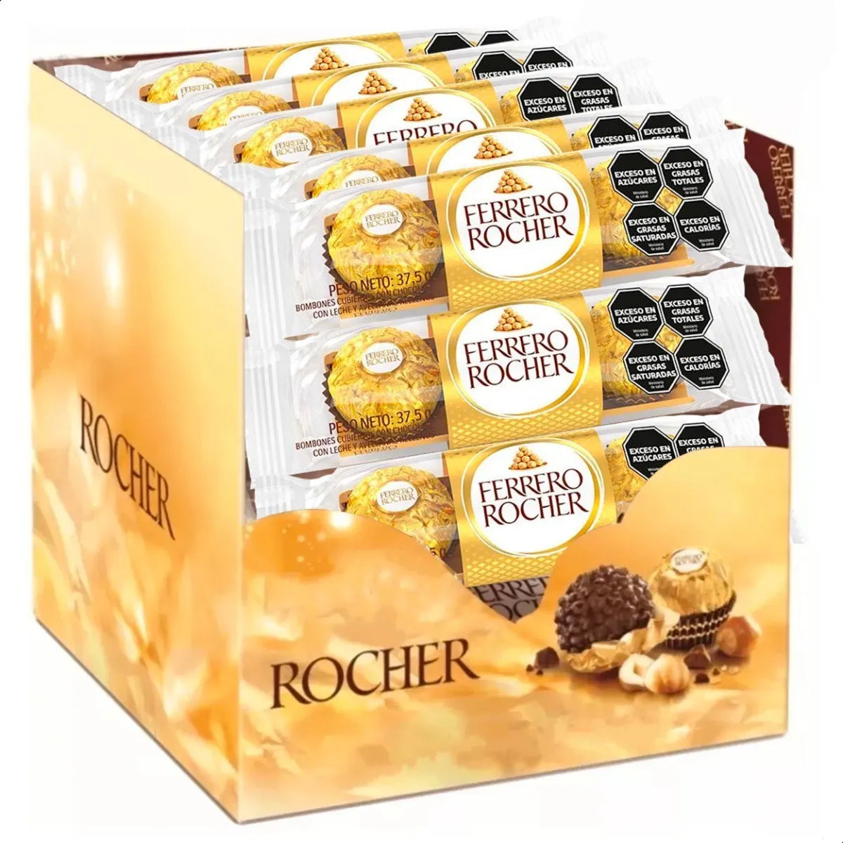 Chocolates Ferrero Rocher Travel Caja - 600g - Attenza Panamá