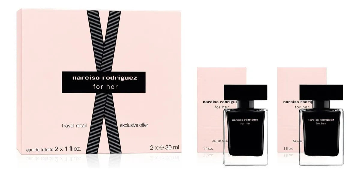 For Her Eau de toilette Duo Set: 30 ml + 30 ml - Attenza.net