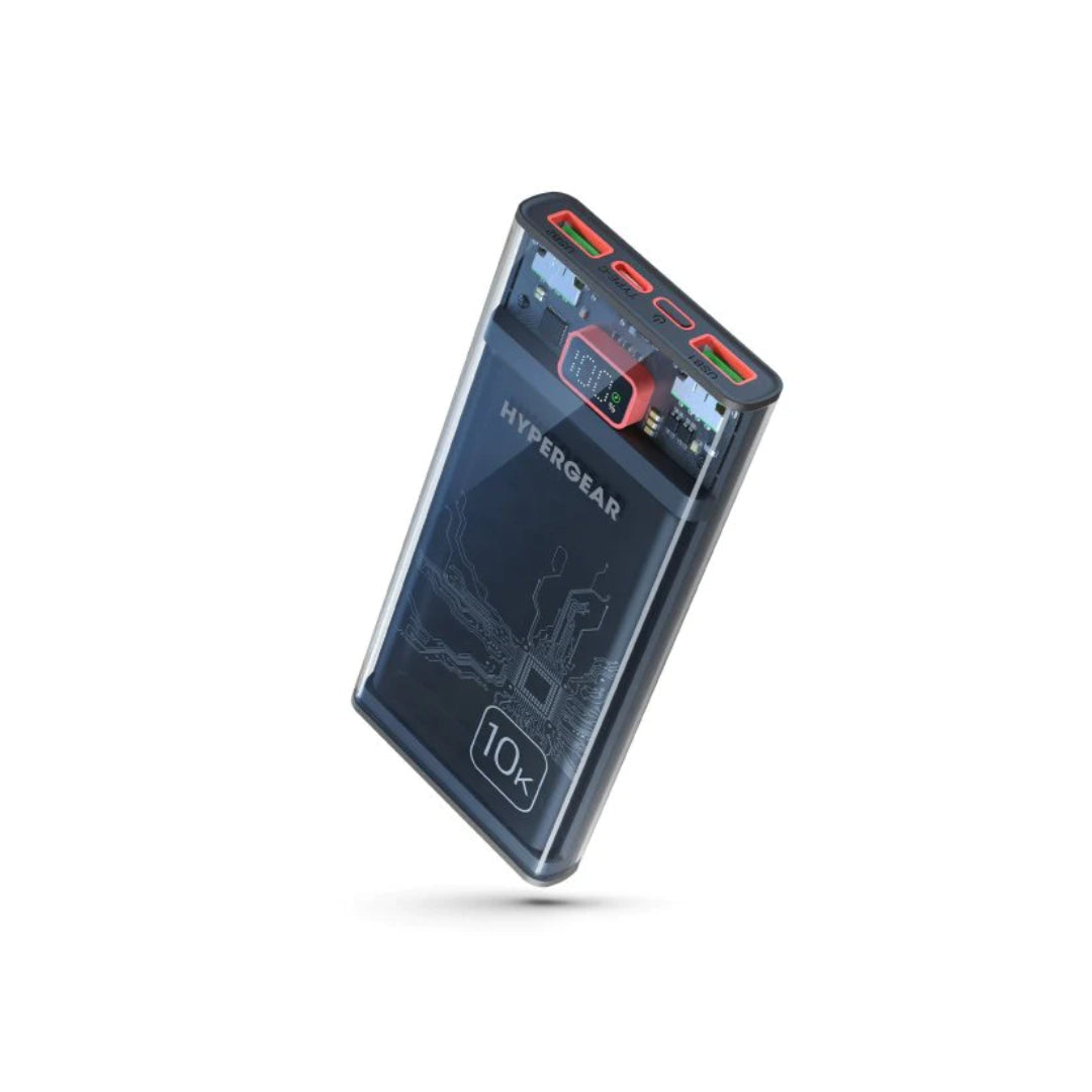 HyperGear Bateria Portable 20000 mAh Cubierta Transparente - Attenza.net