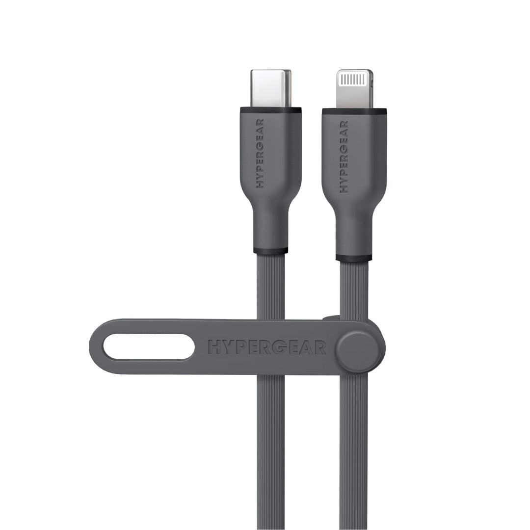 Hypergear Cable De Carga Flexi Pro USB-C a Lightning 6 Pies 35W - Attenza.net