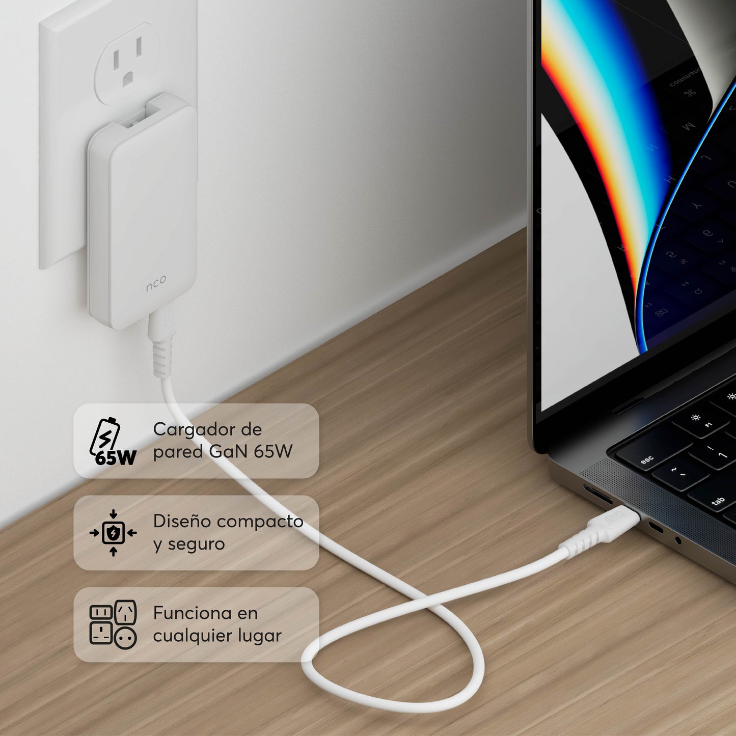 PowerPlug Ultra 65W USB-C Travel Charger US/EU/AUS/UK