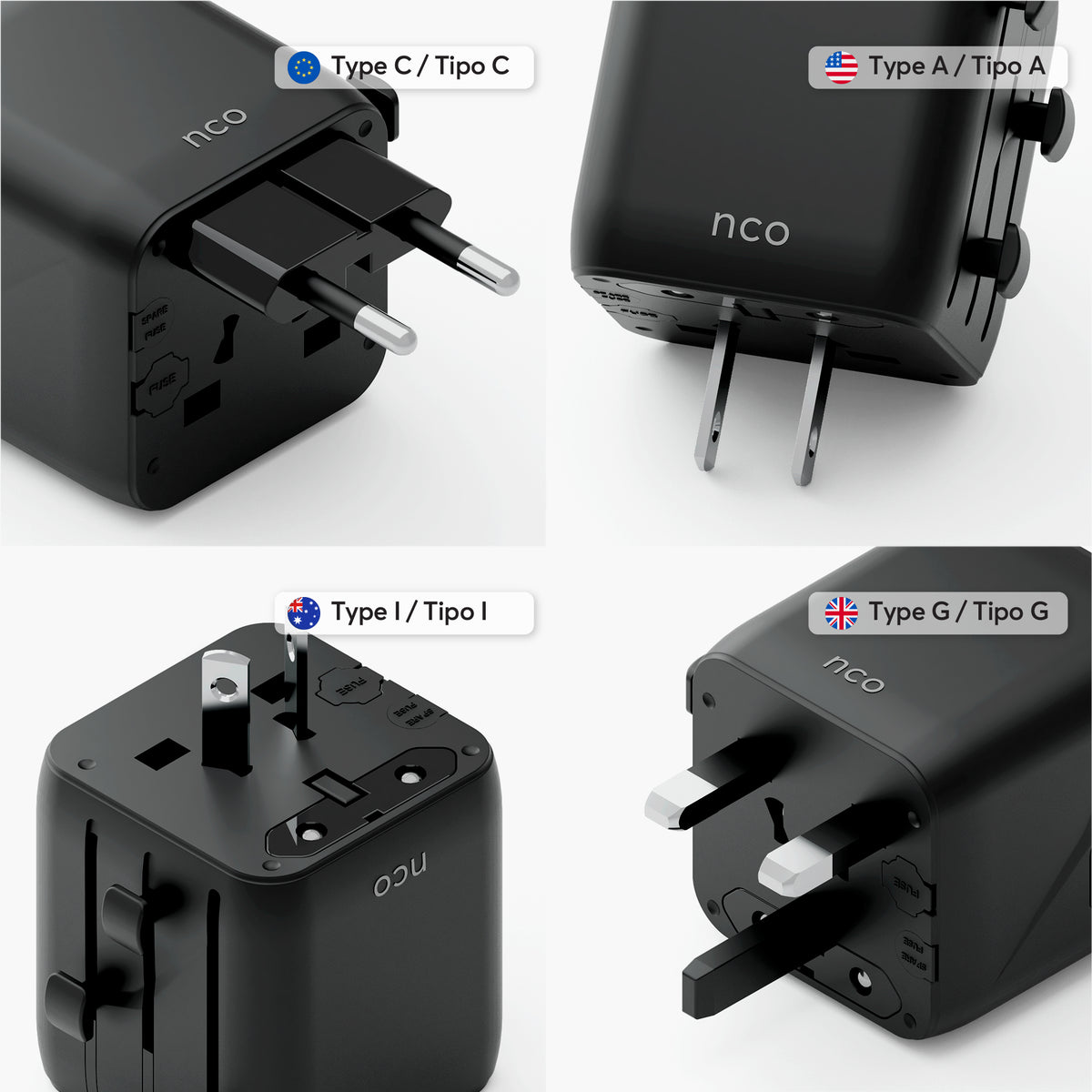 TravelAdapter Universal AC – All in One