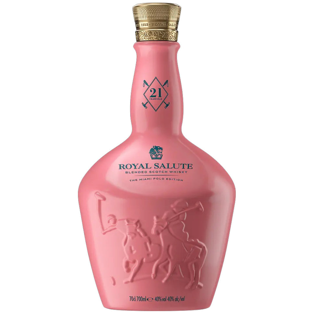 Royal Salute 21 years old Blended Malt Scotch Whisky The Miami Polo Edition - Attenza.net