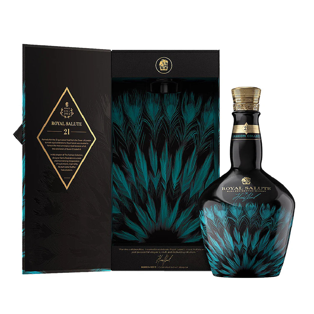 Royal Salute 21 years old Blended Malt Scotch Whisky Harris Reed Edition - Attenza Panamá