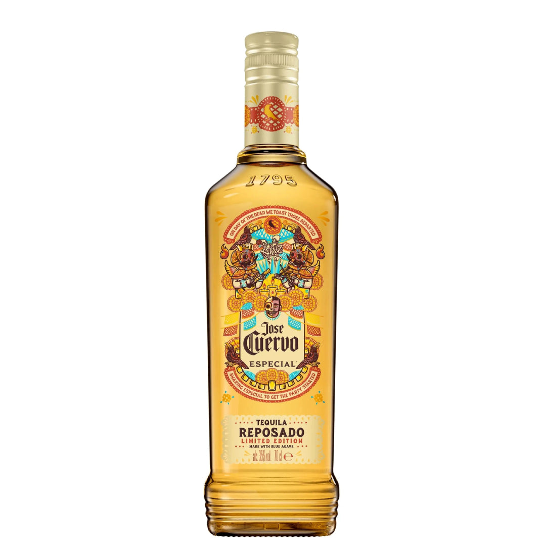 Tequila Jose Cuervo® Especial® Gold Edicion Limitada Calavera - Attenza.net