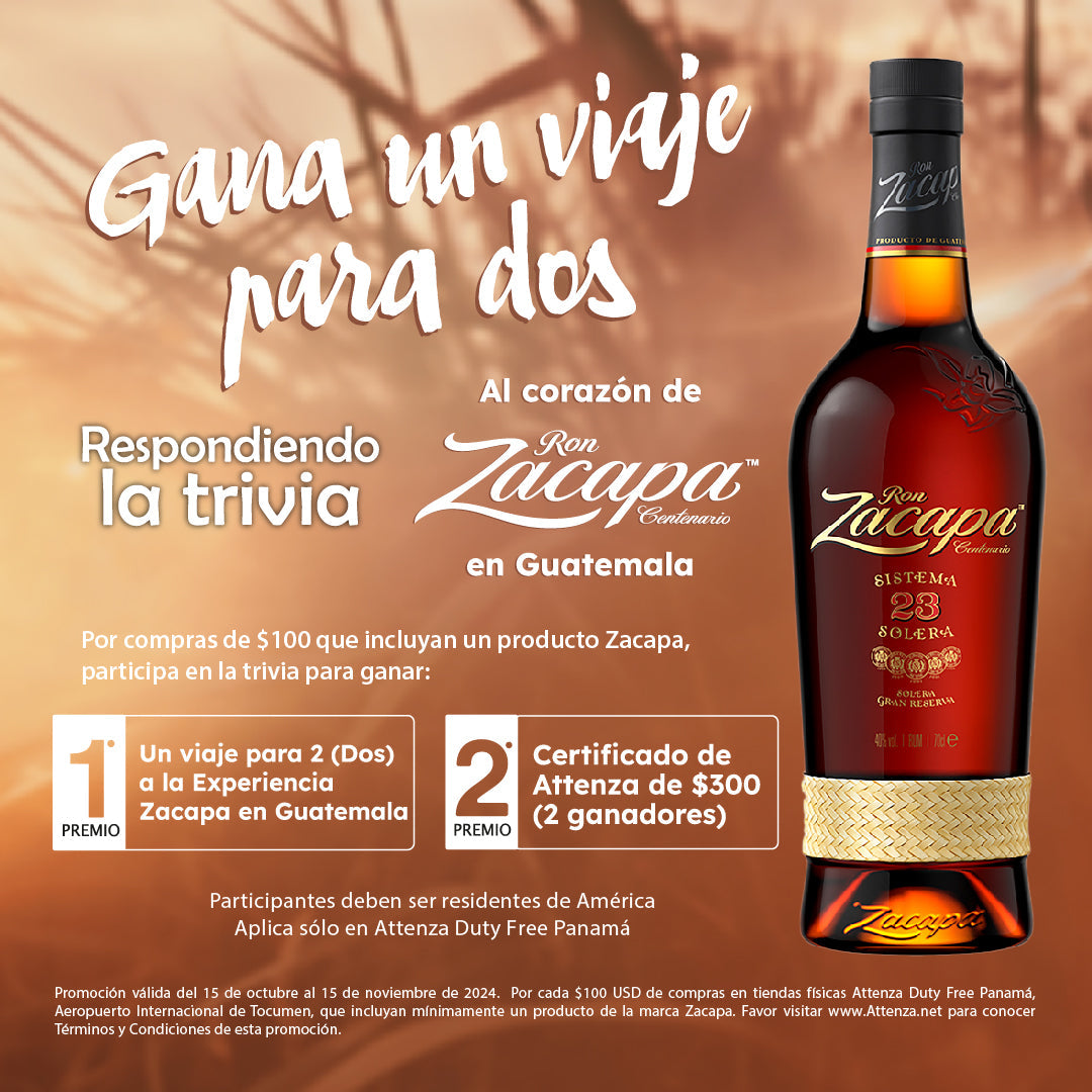 Zacapa Edición Negra Rum - Attenza.net