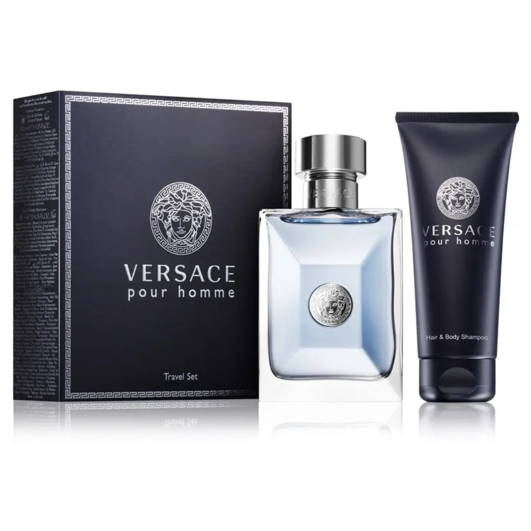 Versace Set: Pour Homme Eau de Toilette. + Pour Homme Shower Gel. - Attenza.net