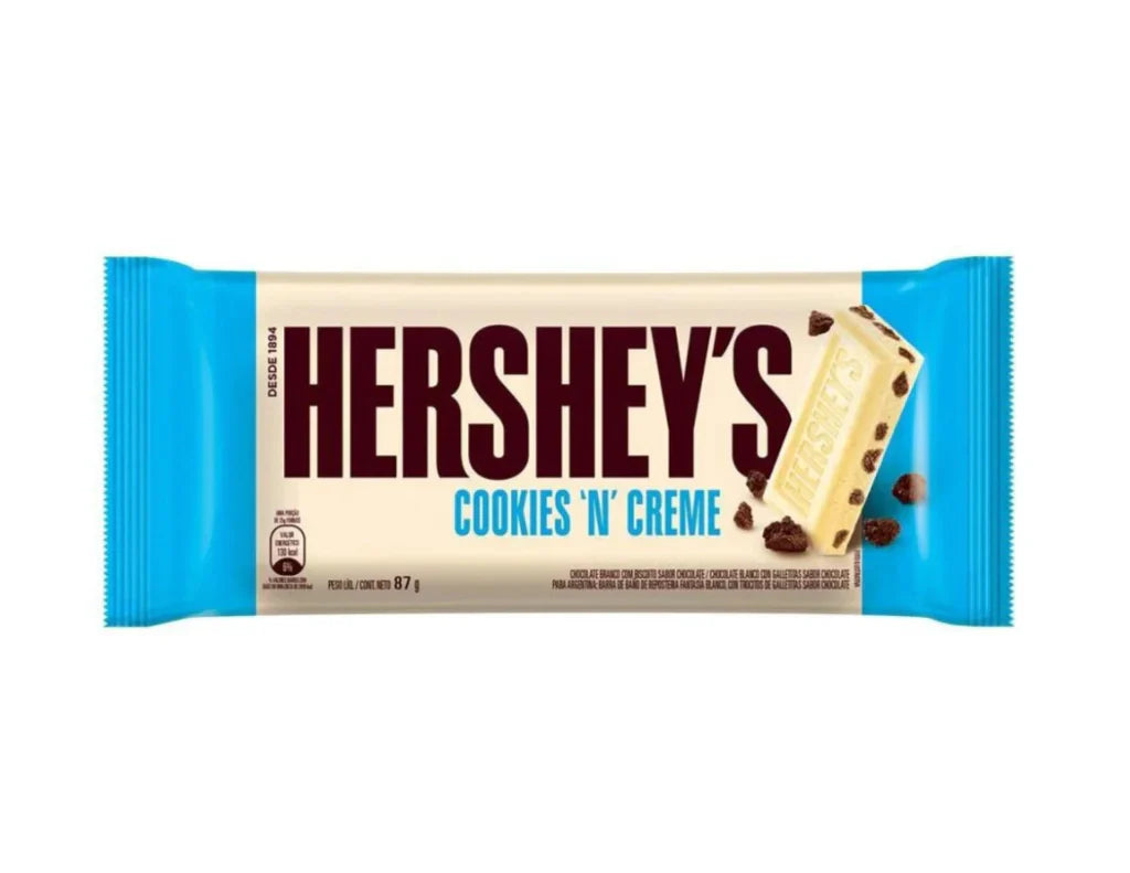 Chocolates Hersheys Cookies&Crème Barra - 209g - Attenza.net