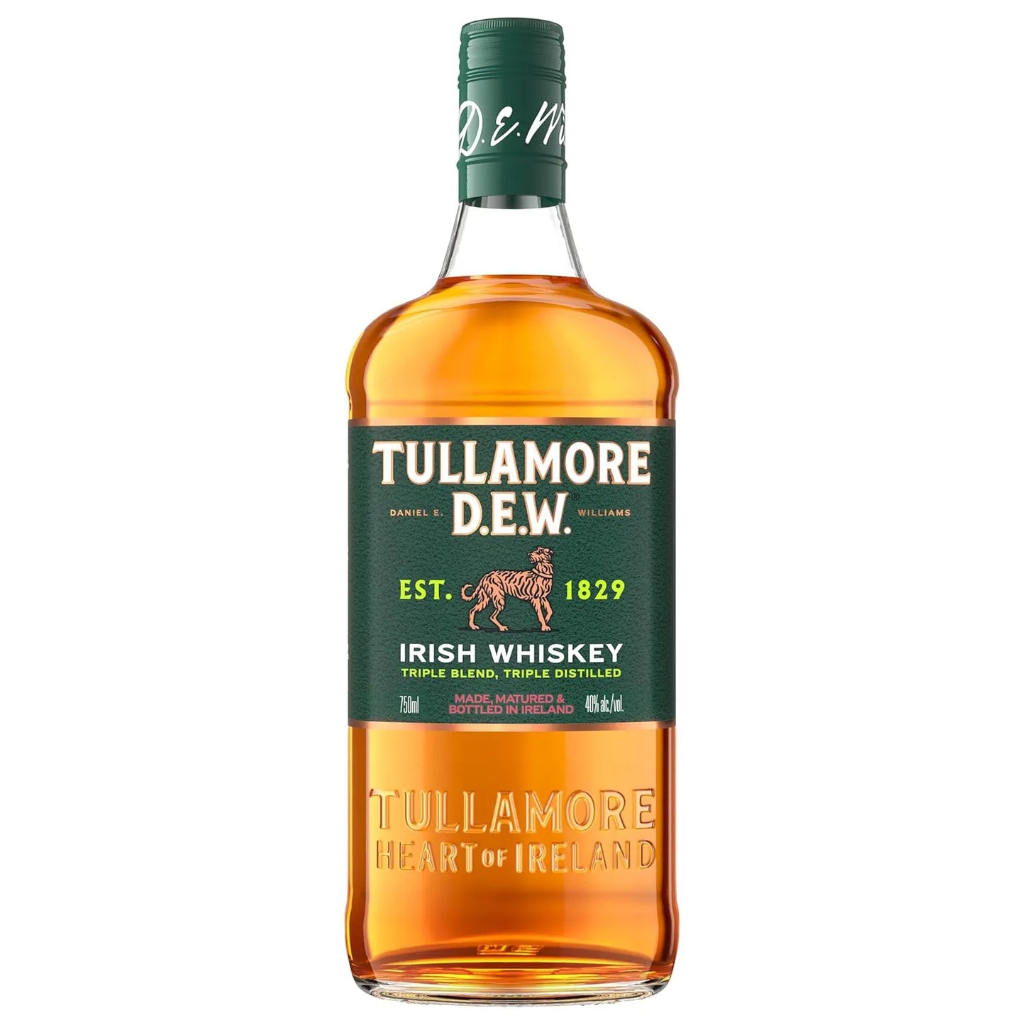 Tullamore D.E.W. Original Irish Whiskey Triple Blend - Attenza.net
