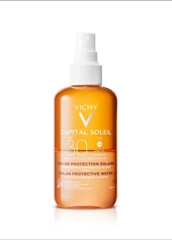 Vichy Capital Soleil Enhanced Tan Solar Protective Water SPF30 - Attenza Panamá