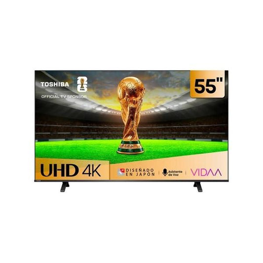 Televisor Toshiba 55" 4K UHD LED VIDAA Control de Voz