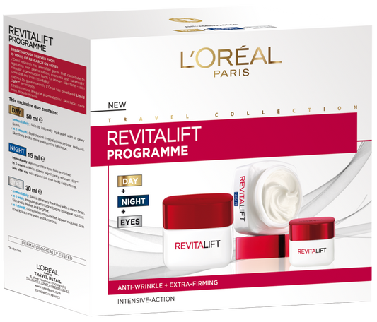 Revitalift Programme Gift Set Day Cream + Night Cream + Eye Cream - Attenza.net