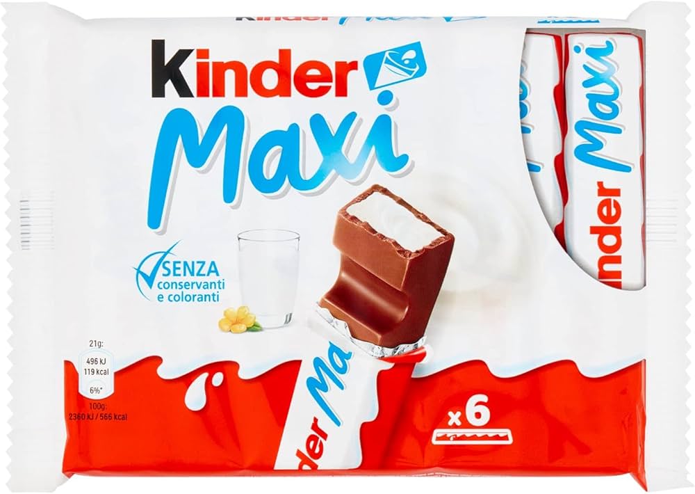 Chocolates Kinder Maxi - 100g - Attenza Panamá