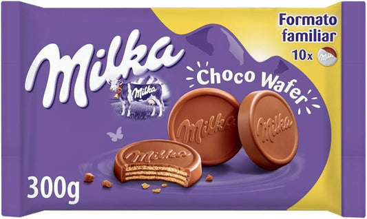Chocolates Milka Choco Wafer - 300g - Attenza.net