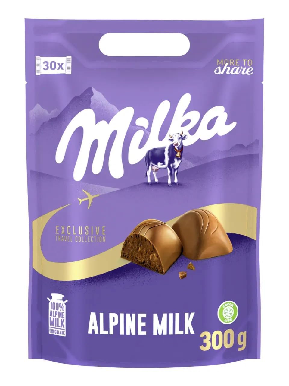 Chocolates Milka Alpine Mini Bolsa - 300g - Attenza Panamá