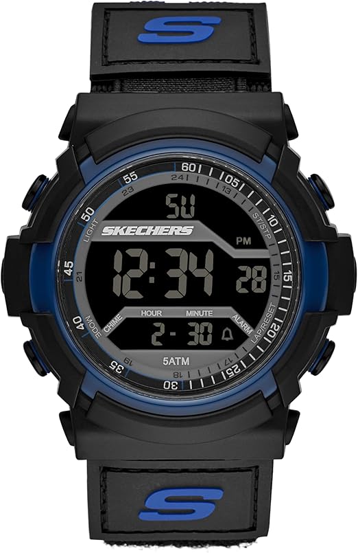 Skechers Reloj Digital Flournoy de Hombre - Attenza.net