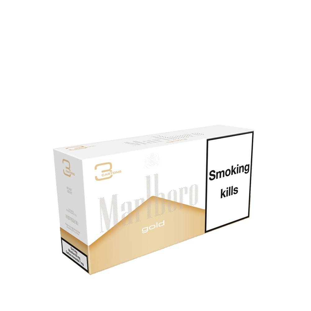Cigarrillos Marlboro Gold Lights 3-Pack - Attenza Panamá