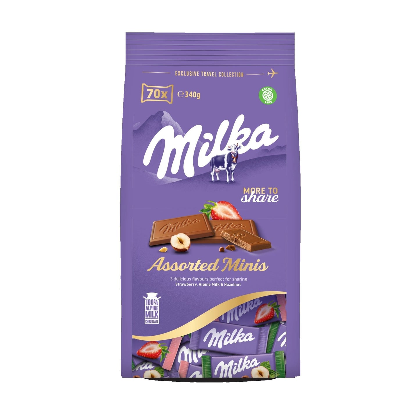 Chocolates Milka Mini Supermix Caja - 340g - Attenza.net
