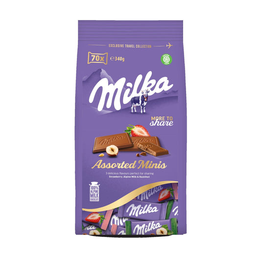 Chocolates Milka Mini Supermix Caja - 340g - Attenza.net