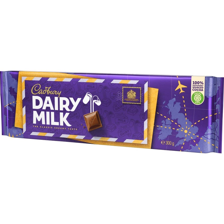 Chocolates Cadbury Barra - 300g - Attenza.net