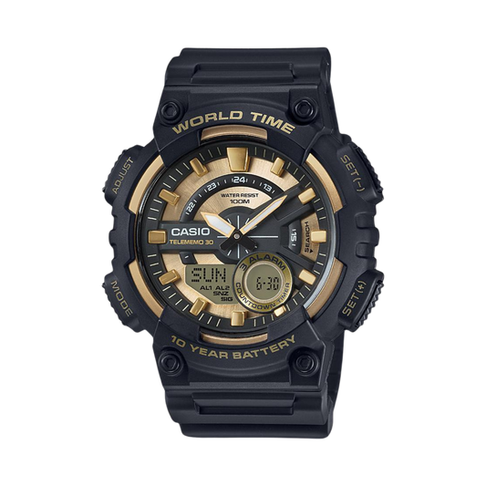 Reloj Análogo-Digital Telememo 30 Sport Negro de Hombre - Attenza.net