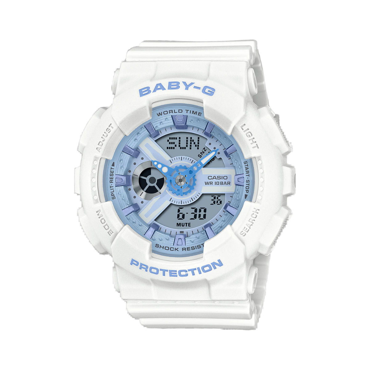Reloj Análogo-Digital Urban Classic Sport Blanco de Mujer - Attenza.net