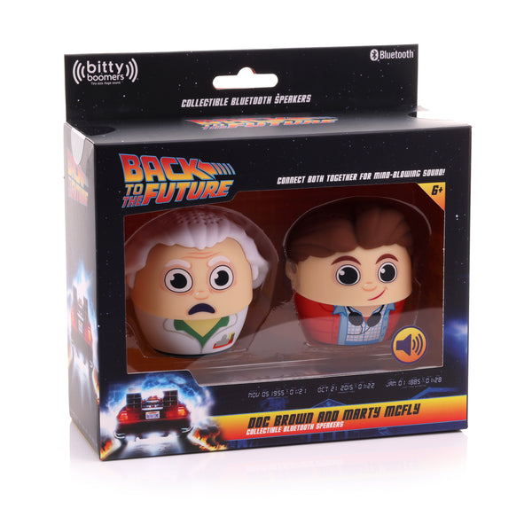 Bitty Boomers Bocina Universal Doc & Marty Back to the Future - Attenza Panamá