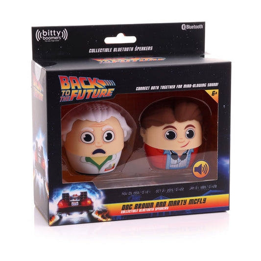 Bitty Boomers Bocina Universal Doc & Marty Back to the Future - Attenza Panamá