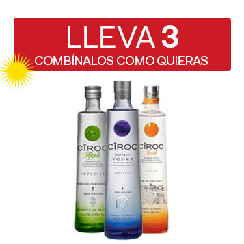 ANY 3 Ciroc and Flavors