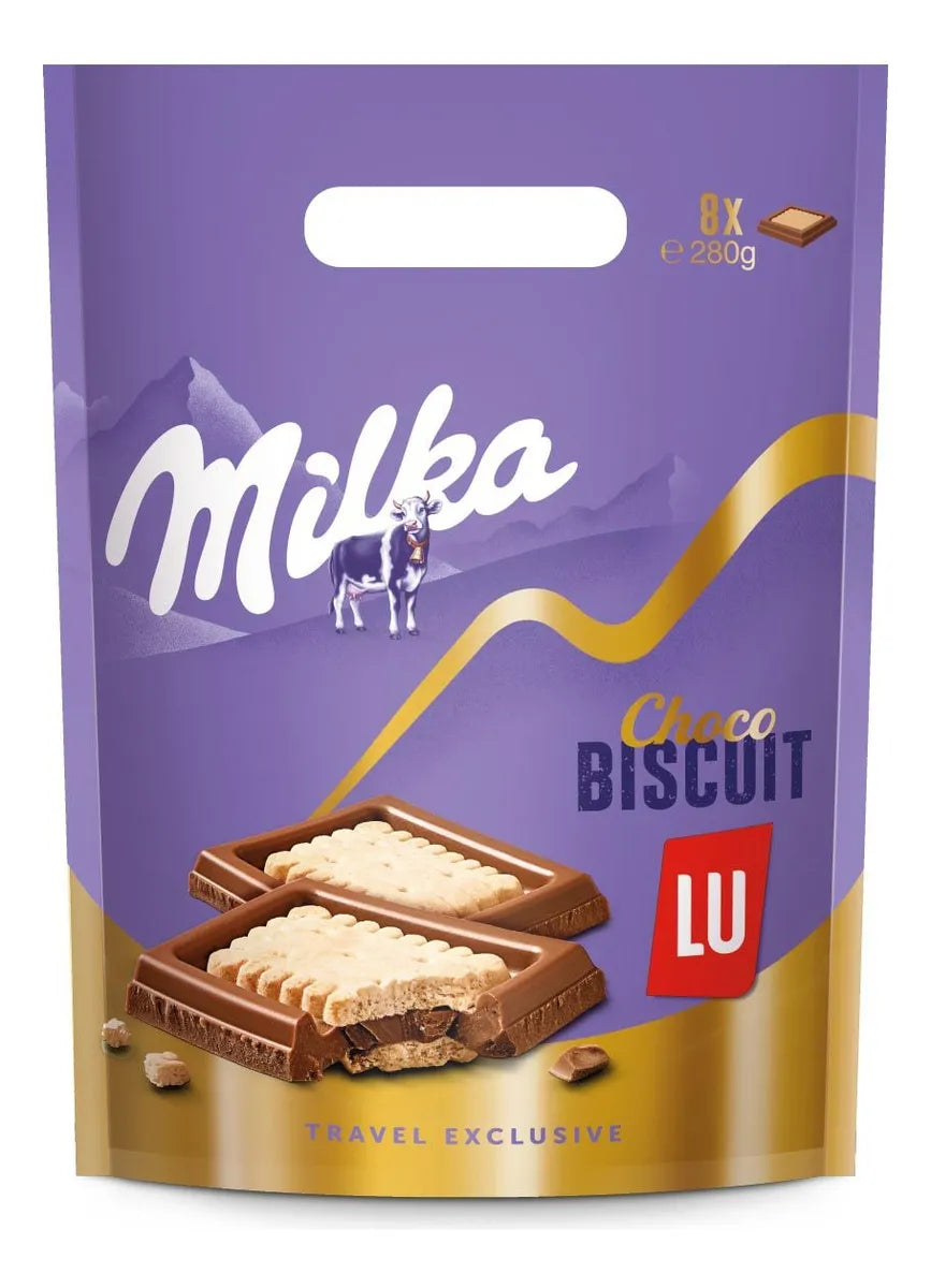 Chocolates Milka Lu Bolsa - 280g - Attenza.net