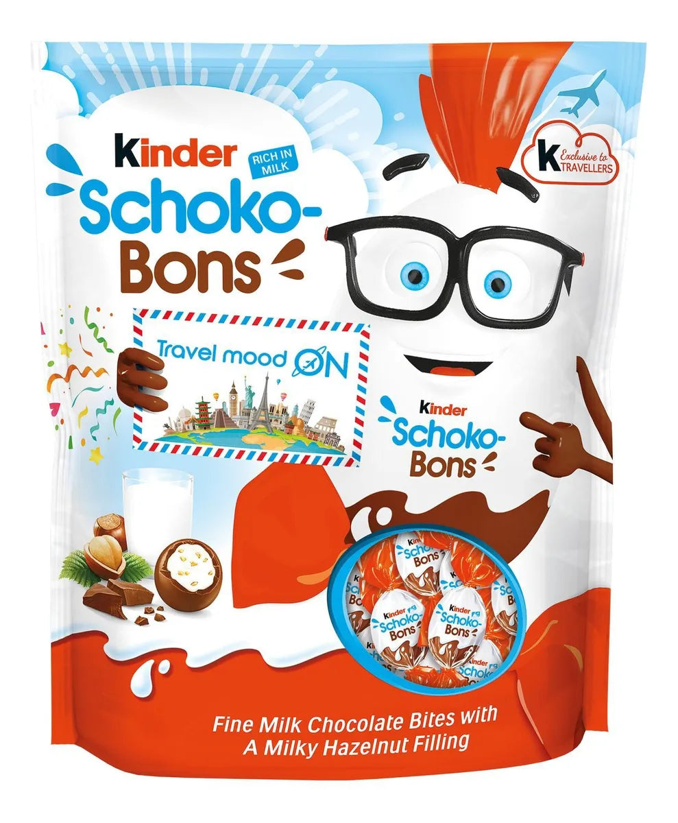 Chocolates Kinder Schokobons  Bolsa - 320g - Attenza Panamá