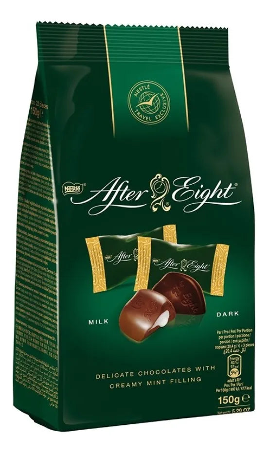 Galletas After Eight Mini Snacks Bolsa - 150g - Attenza Panamá
