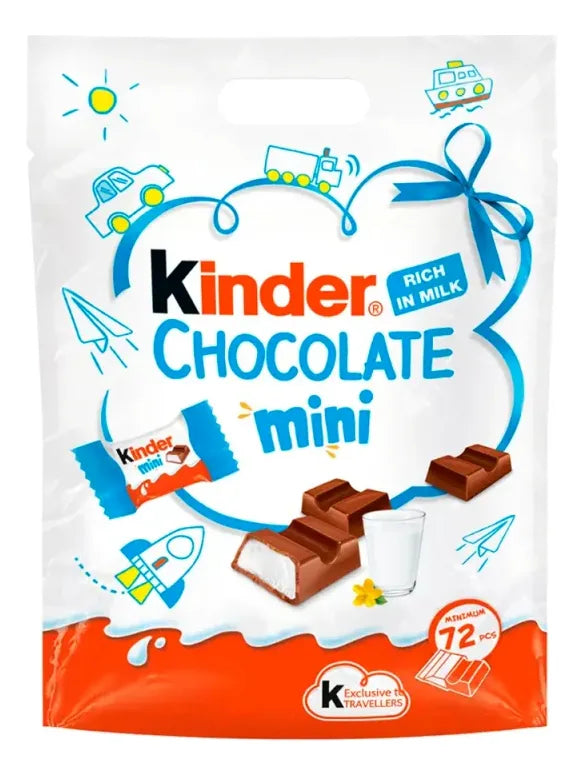 Chocolates Kinder Choco Minis Bolsa - 460g - Attenza.net