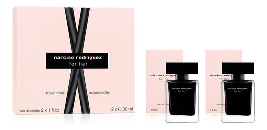 For Her Eau de toilette Duo Set: 30 ml + 30 ml - Attenza.net