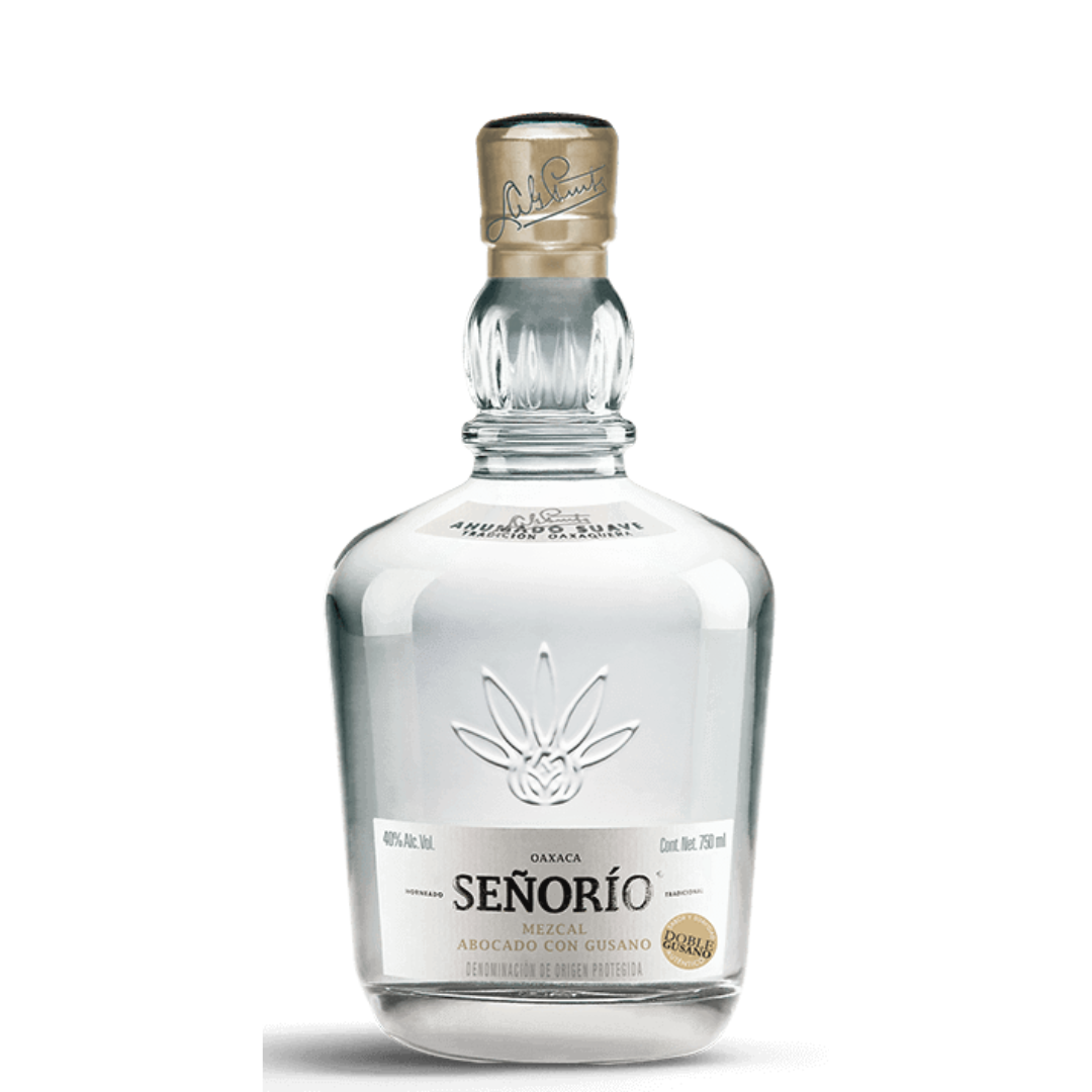 Mezcal El Señorio Abocado con Gusano - Attenza.net