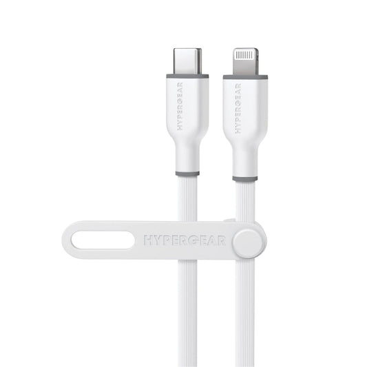 Hypergear Cable De Carga Flexi Pro USB-C a Lightning 6 Pies 35W - Attenza.net