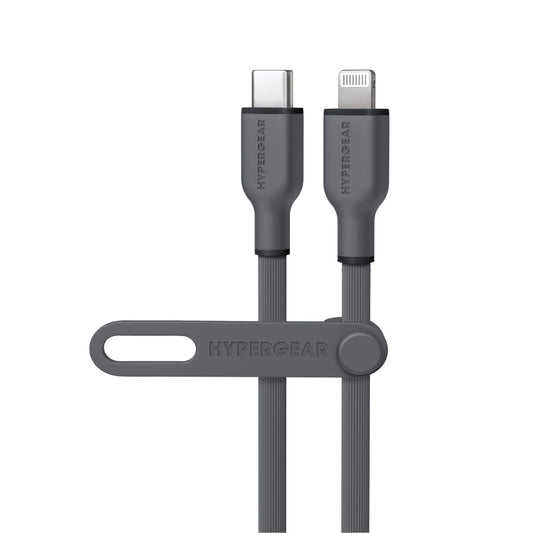 Hypergear Cable De Carga Flexi Pro USB-C a Lightning 6 Pies 35W - Attenza.net
