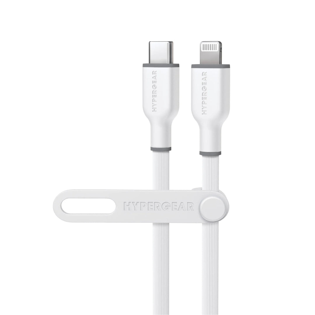 Hypergear Cable De Carga Flexi Pro USB-C a Lightning 10 Pies 35W - Attenza.net