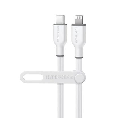 Hypergear Cable De Carga Flexi Pro USB-C a Lightning 10 Pies 35W - Attenza.net