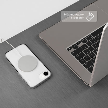 SafeCase Clear para iPhone 17e & 16e compatible con MagSafe