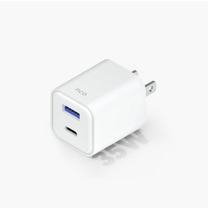 Cargador PowerPlug Mini 35W para USB-A - USB-C