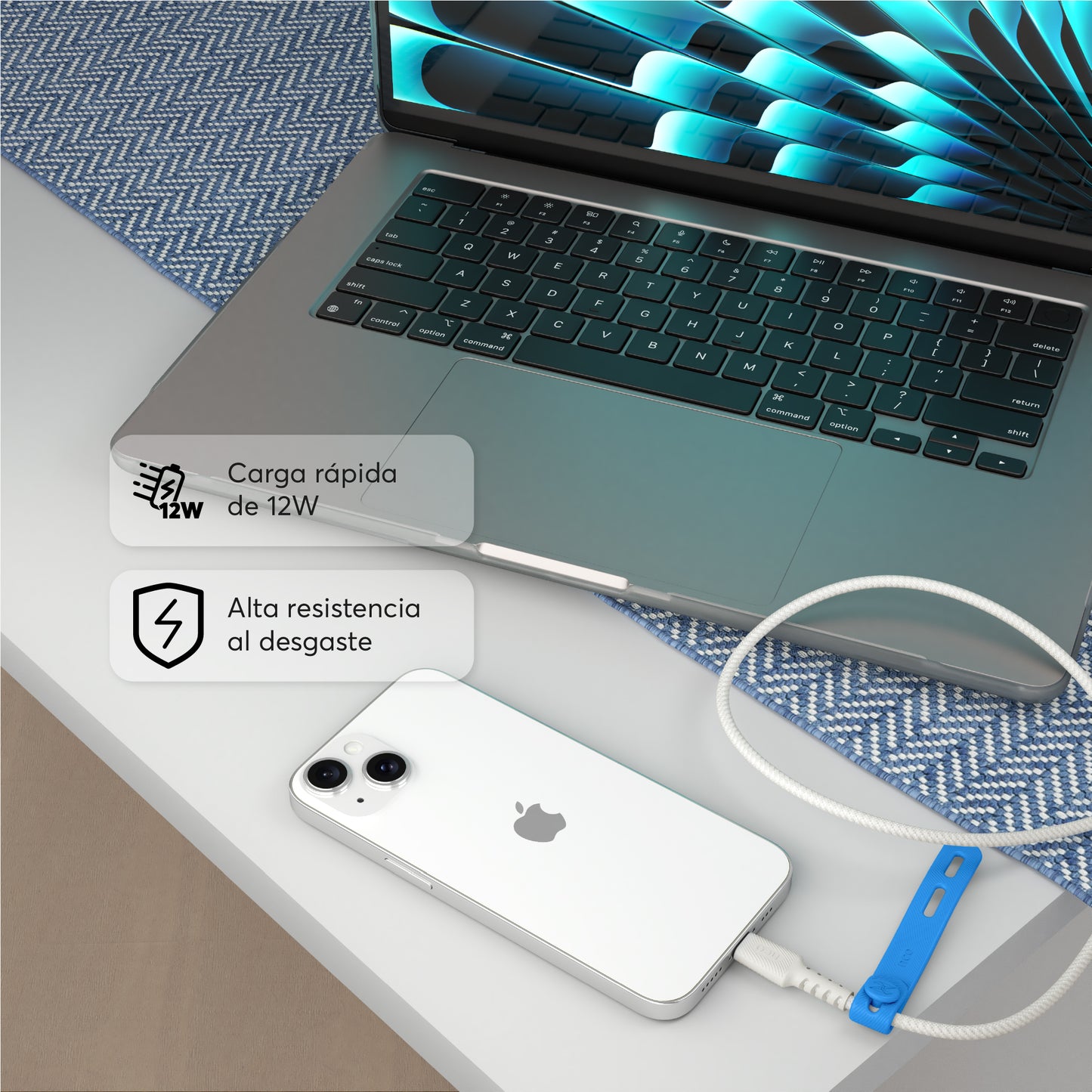 PowerLite 1M Cable USB-A - Lightning