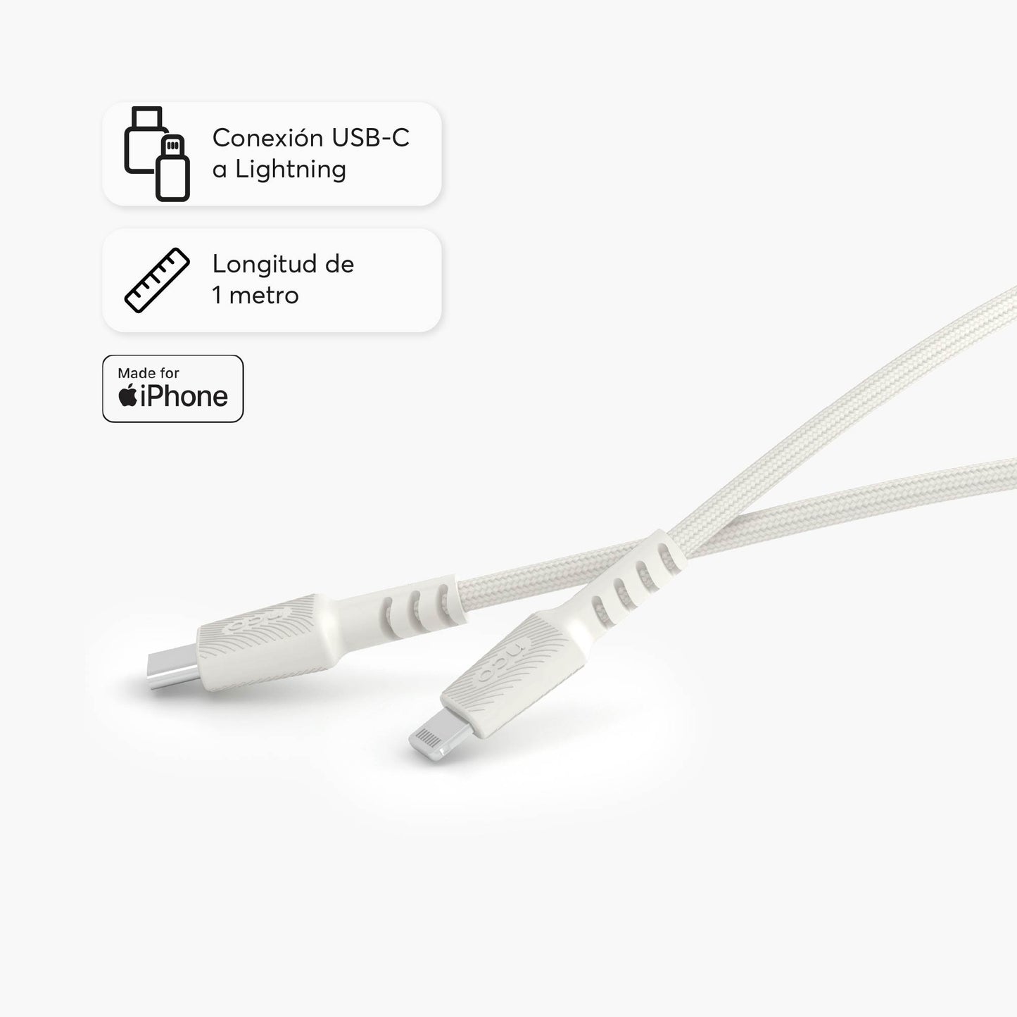 PowerLite 1M USB-C to Lightning Cable