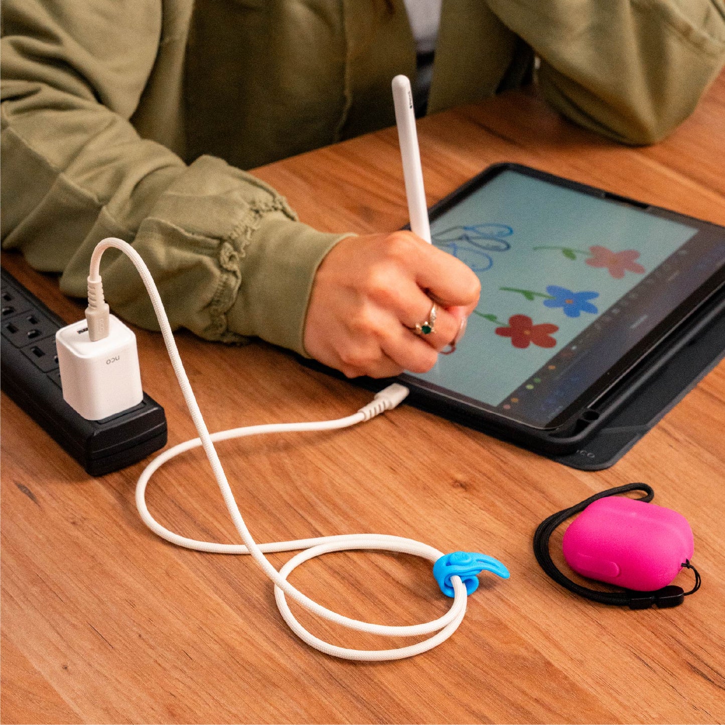 PowerLite 1M USB-C to Lightning Cable