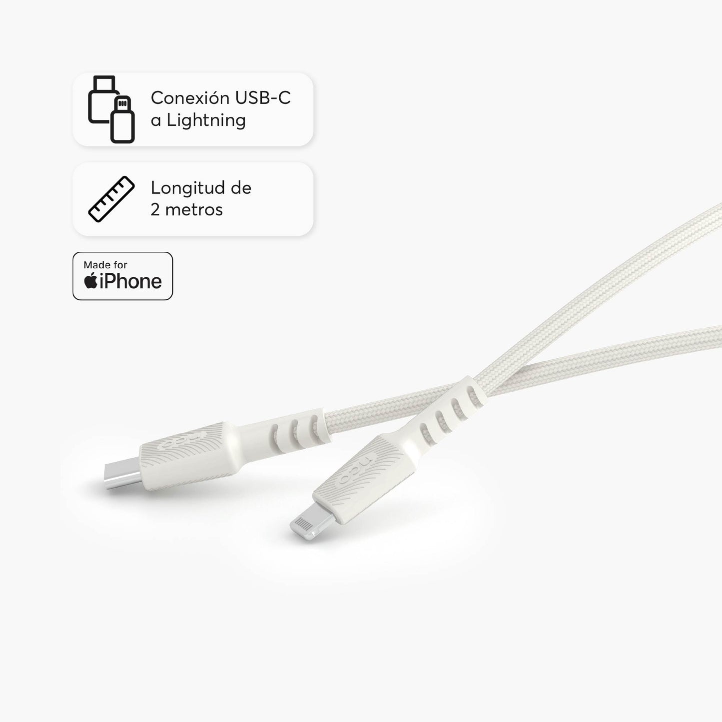 PowerLite 2M Cable USB-C - Lightning