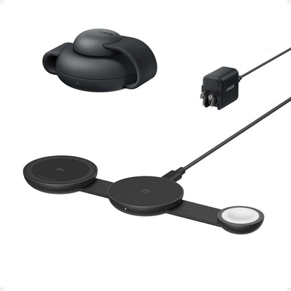 Cargador Inalámbrico plegable Anker MagGo 3 en 1 Qi2 de 15 W